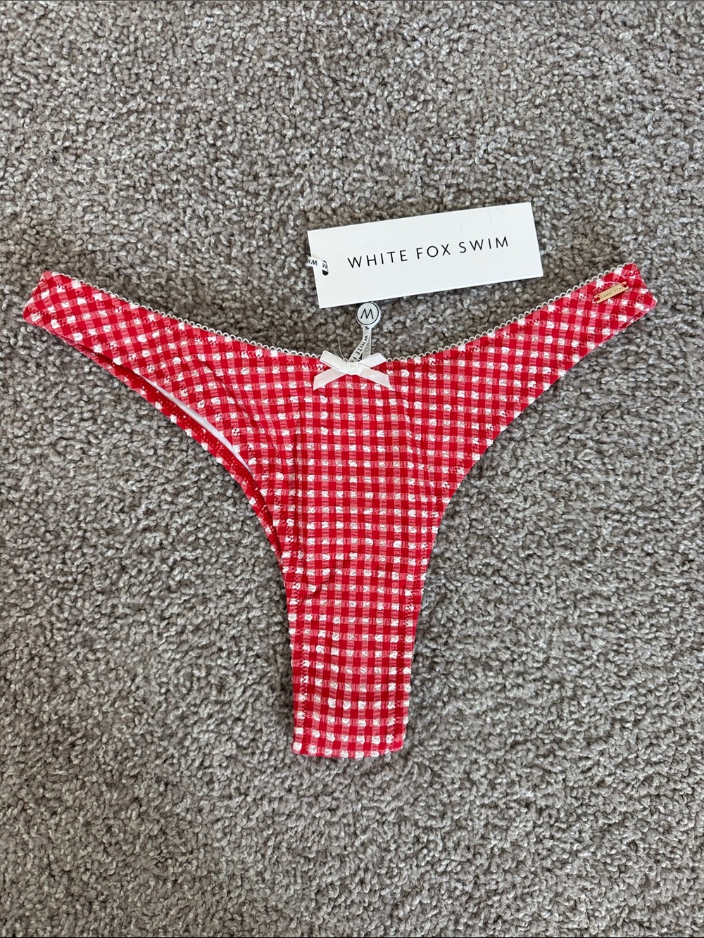 White Fox Swim Bikini Bottoms